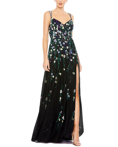 Mac Duggal A-line Gown In Green