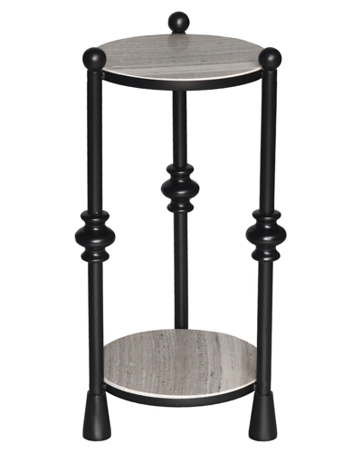 Sagebrook Home 26in Elliot Cocktail Table In Black