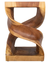 Sagebrook Home 18in Twisted Accent Table