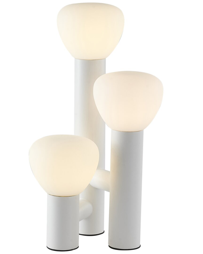 Bethel International Table Lamp In White