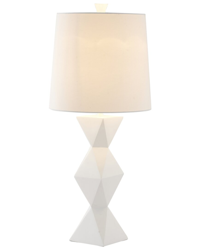Bethel International Table Lamp In White