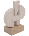 Sagebrook Home 16in Table Sculpture In Ivory