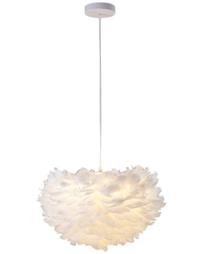 Bethel International Chandelier In White