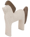 Sagebrook Home 12in Horse Džcor In Ivory