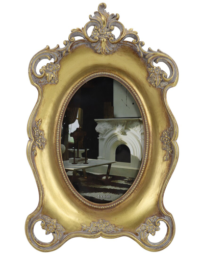 Sagebrook Home 4x6 Baroque Photo Frame In Gold