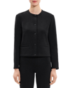 Theory Crop Double-breasted Jacket