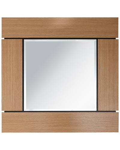 Camden Isle Barnes Wall Mirror In Brown