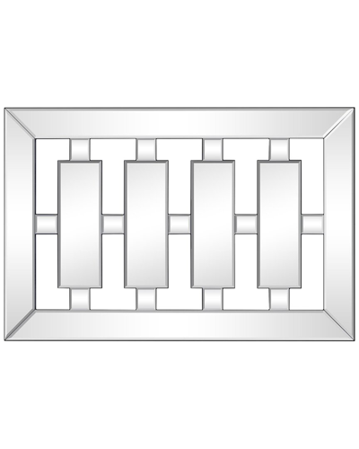 Camden Isle United Wall Mirror In Transparent