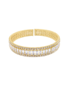 ADORNIA ADORNIA 14K PLATED STRETCH BRACELET