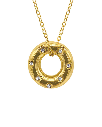 Adornia 14k Plated Pendant Necklace In Gold