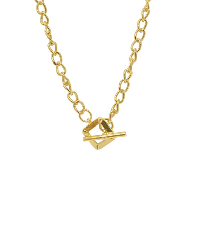 Adornia 14k Plated Chain Necklace In Gold