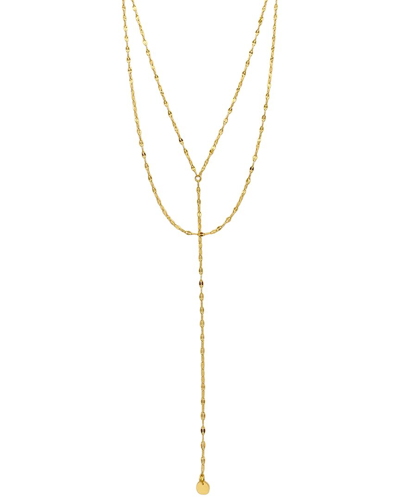 Adornia 14k Plated Chain Necklace In Gold