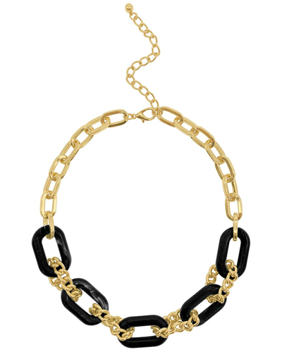 Adornia 14k Plated Statement Necklace In Gold