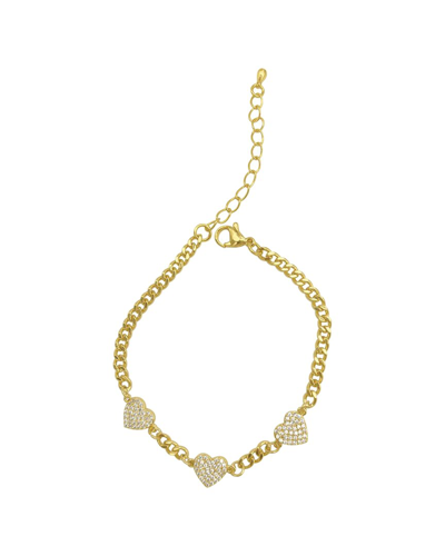 Adornia 14k Plated Chain Bracelet In Gold