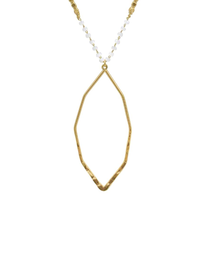 ADORNIA ADORNIA 14K PLATED PENDANT NECKLACE