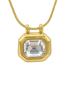 ADORNIA ADORNIA 14K PLATED PENDANT NECKLACE