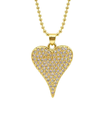 Adornia 14k Plated Pendant Necklace In Gold