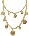 ADORNIA ADORNIA 14K PLATED CHARM NECKLACE