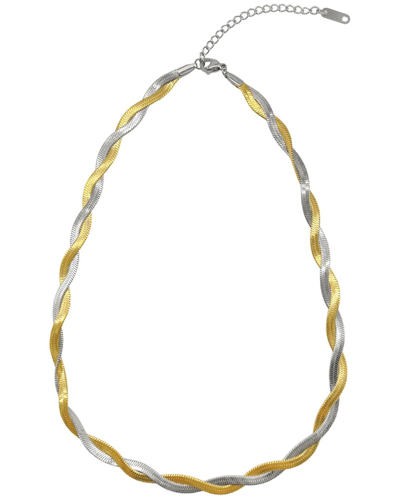Adornia 14k Plated Chain Necklace In Gold
