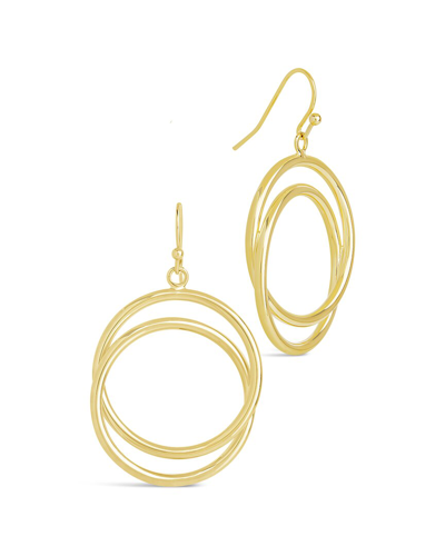 Sterling Forever 14k Plated Claudie Dangle Earrings