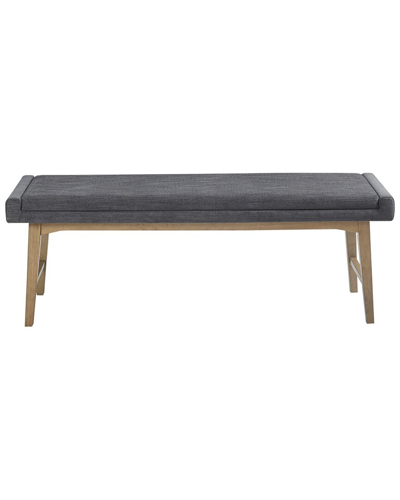 Ink+ivy April Accent Bench In Grey