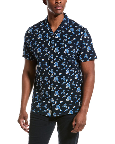 Fair Harbor The Casablanca Camp Shirt In Blue