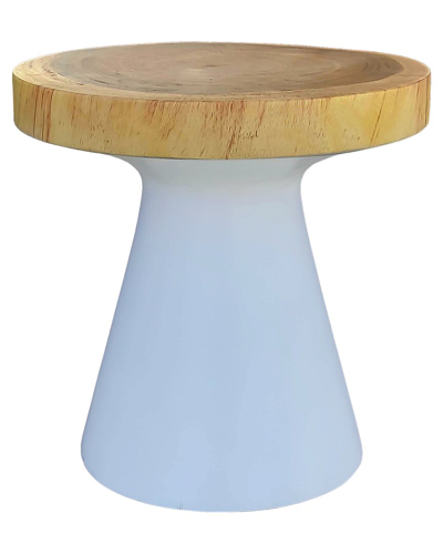 Sagebrook Home 16in Accent Table In Blue