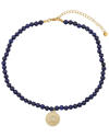 EYE CANDY LA EYE CANDY LA THE LUXE COLLECTION AGATE GABRIELA EVIL EYE NECKLACE