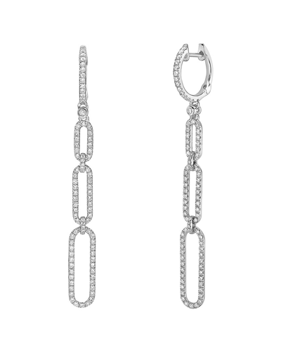 Diamond Select Cuts 14k 1.01 Ct. Tw. Diamond Link Drop Earrings