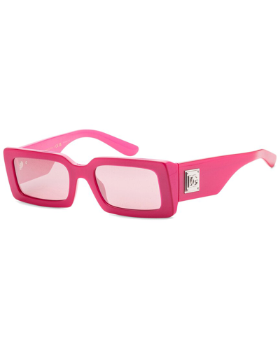 Dolce & Gabbana Women's Dg4416 53mm Sunglasses In Pink