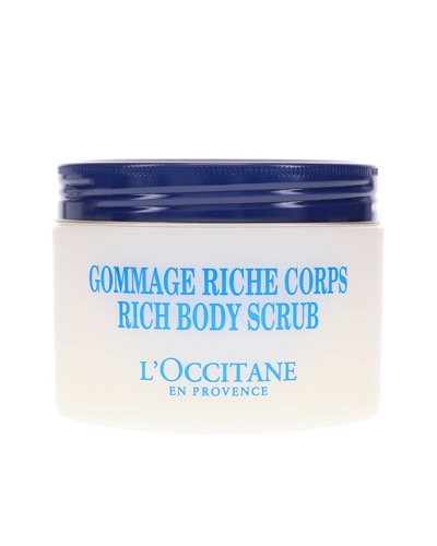 L'occitane 6.9oz Ultra Rich Body Scrub In White