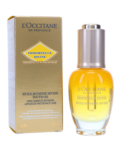 L'occitane 1oz Anti-aging Divine Youth Oil In White