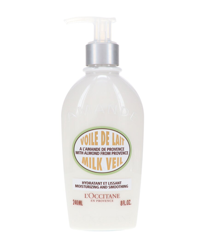 L'occitane 8oz Almond Milk Veil In White
