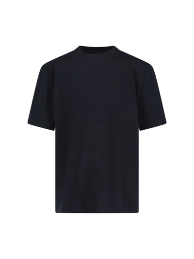 Studio Nicholson Oversize T-shirt In Black
