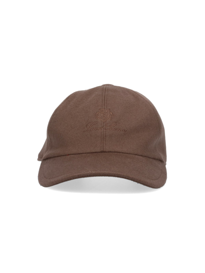 Loro Piana 'storm System®' Baseball Cap In Brown