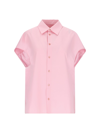 Marni Sleeveless Cotton Shirt In Pink