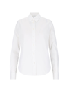 Aspesi Pointed-collared Buttoned Shirt In White