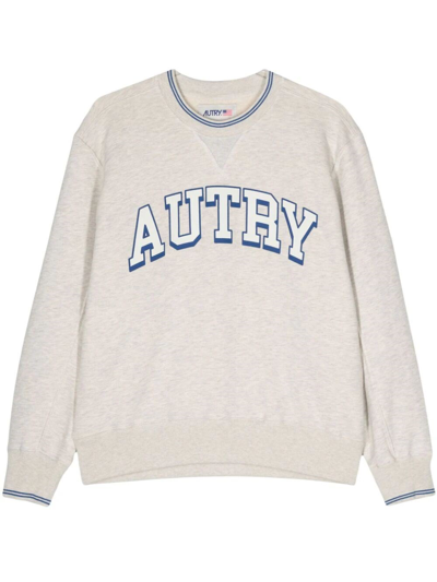 Autry Sweatshirt In Beige