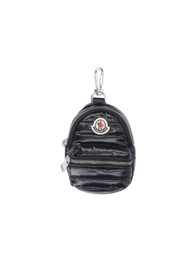 Moncler "kylia" Keyring In Black  