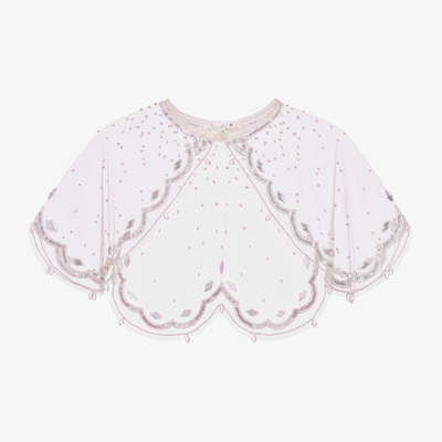 Tutu Du Monde Kids'  Girls Pale Pink Sequin Tulle Cape