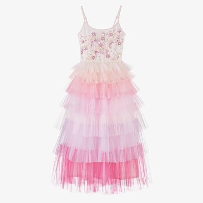 Tutu Du Monde Kids'  Girls Pink Sequin Tulle Dress
