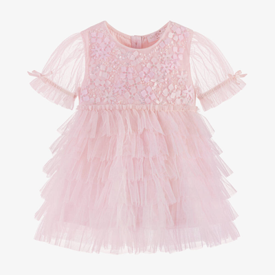 Tutu Du Monde Baby Girls Pale Pink Tulle Dress