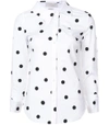 MONSE White & Black Polka Dot Shirt ,MO36P64