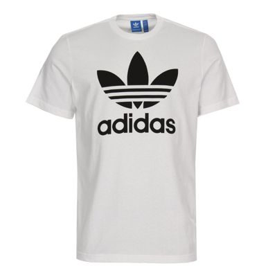 Adidas Originals Trefoil Logot- Shirt In White