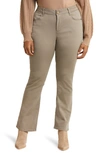 Wit & Wisdom 'ab'solution High Waist Itty Bitty Bootcut Jeans In Brindle