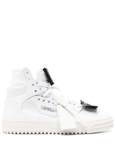 Off-white 3.0 Off Court High-top Sneakers In White Black