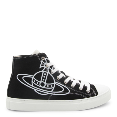 vivienne westwood leather high top trainers