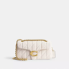 Coach Tabby Shoulder Bag 26 With Pillow Quilting In White