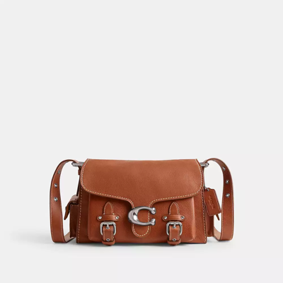Coach Cargo Soft Tabby In Silver/burnished Amber