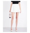 VALENTINO Pleated Wool And Cashmere-Blend Mini Skirt